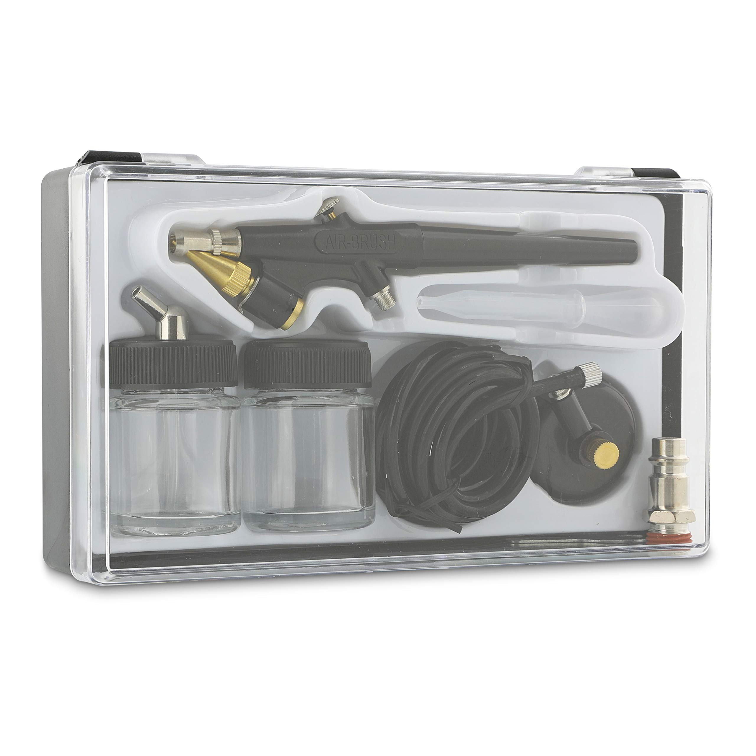 abac-g-520-airbrush-pistole-mit-2-farbbeh-ltern-und-schlauch image 3