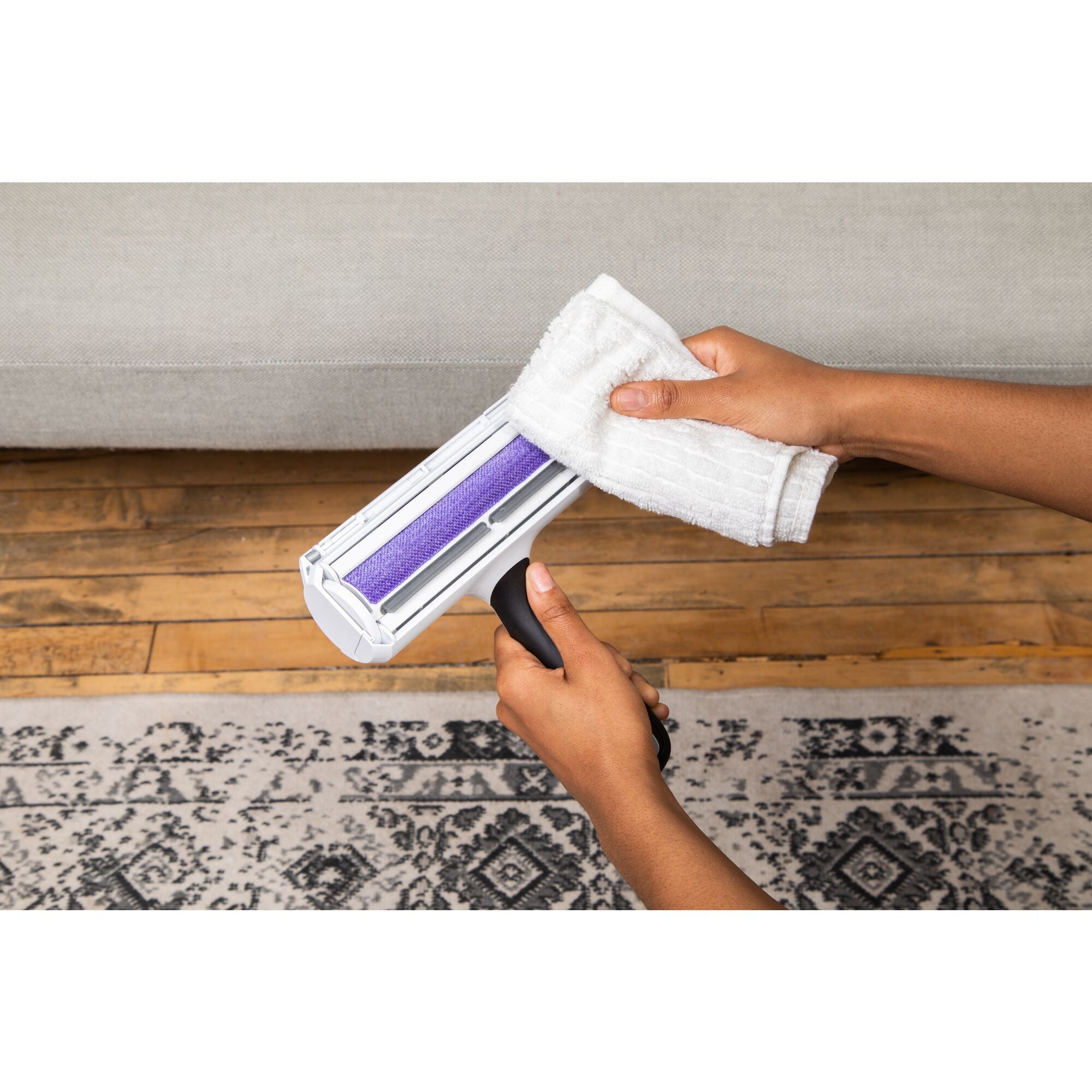 black-decker-pet-tierhaarentferner-wiederverwendbar-f-r-sofa-und-auto image 2