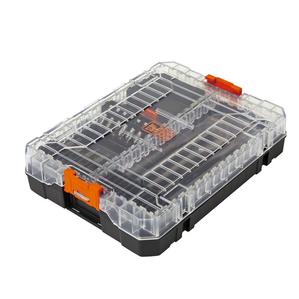 black-decker-130-teiliges-bohrer-und-bit-set-im-koffer image 1