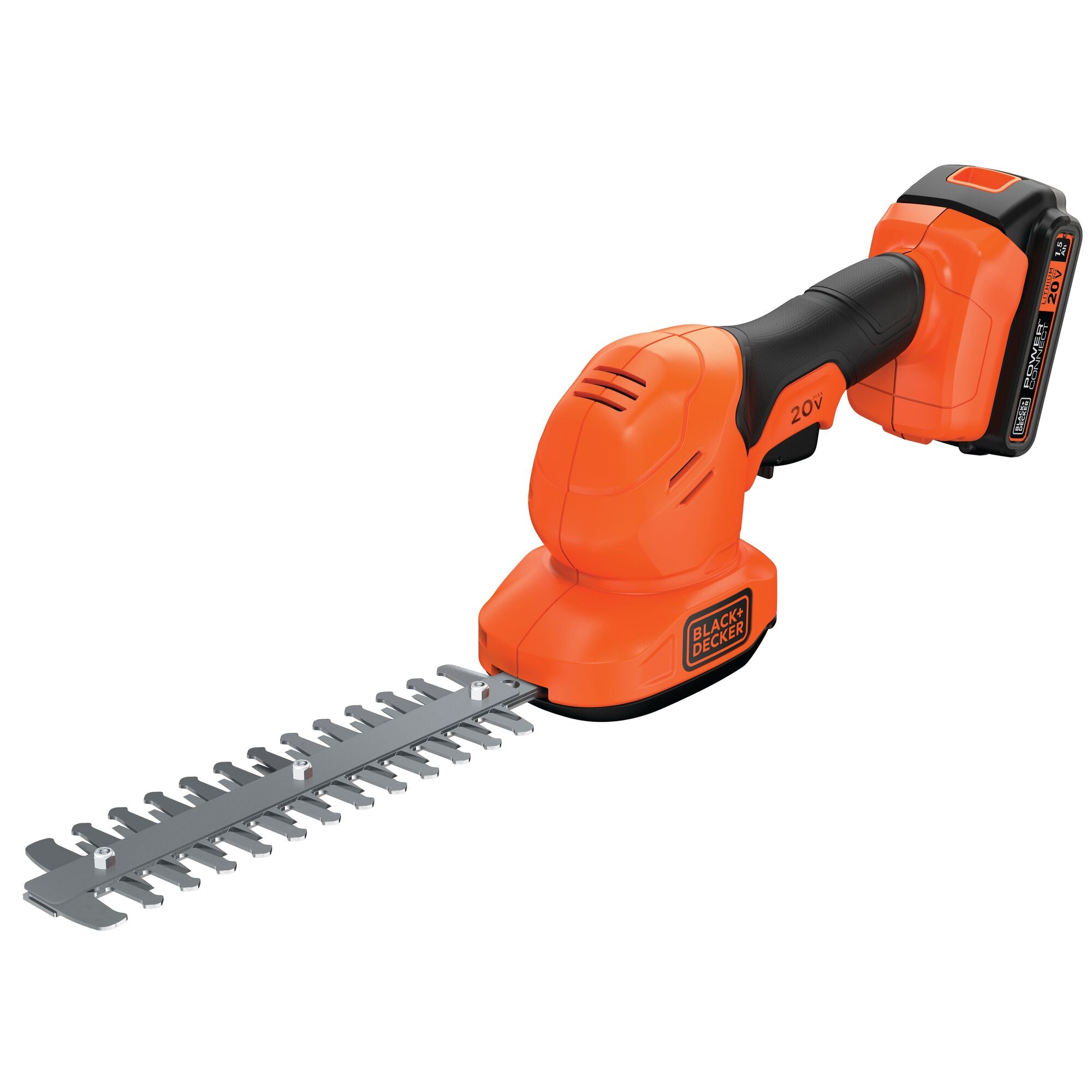 black-decker-outdoor-20v-max-akku-set-strauchschere-hochentaster image 2