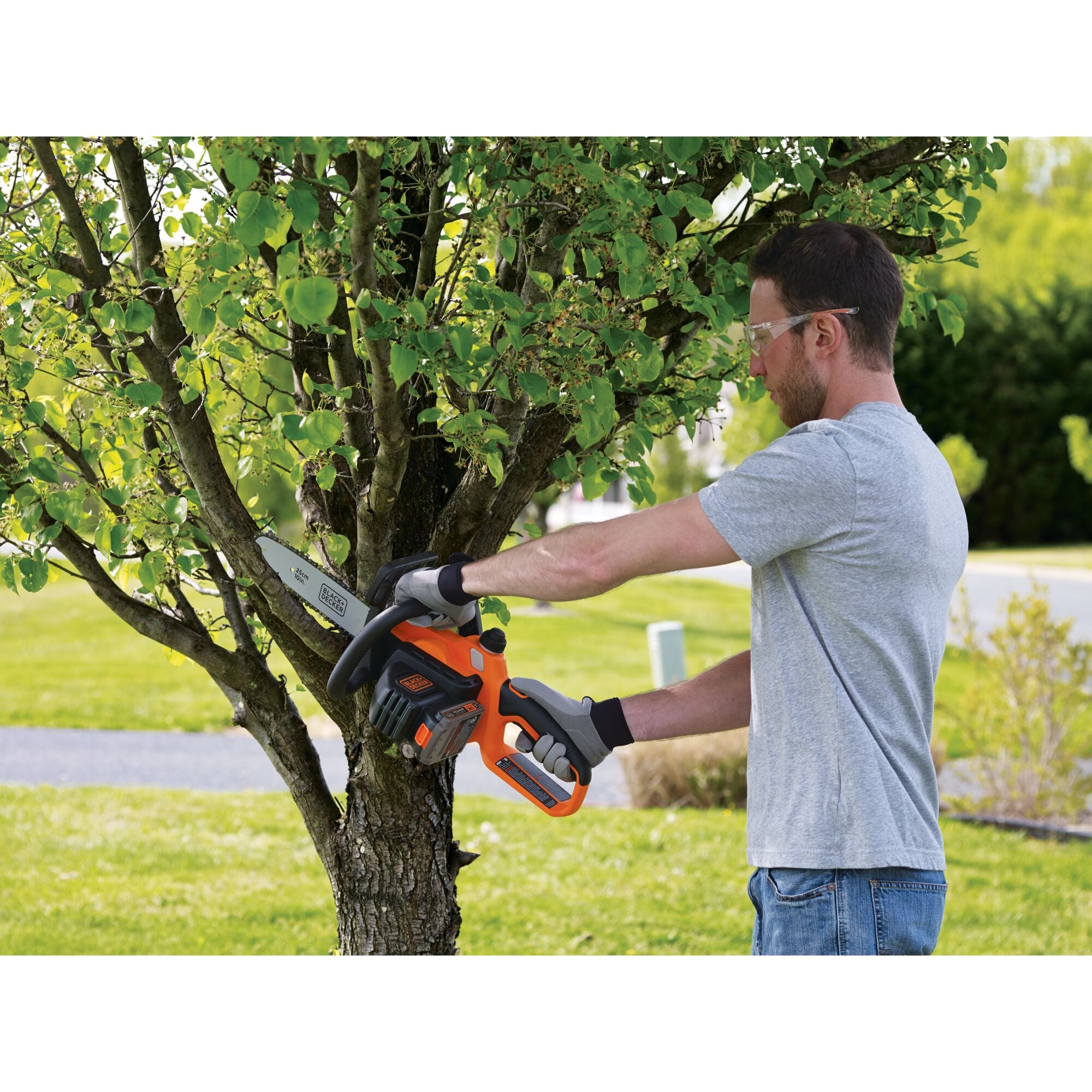 black-decker-outdoor-20v-max-10-zoll-akku-kettens-ge-set-mit-akku image 3