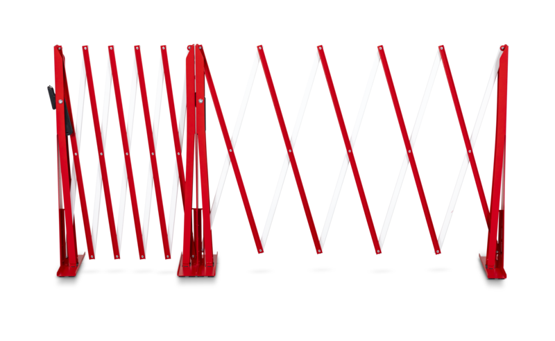 armorgard-barricade-bar1-absperrgitter-faltbar-stahl image 1