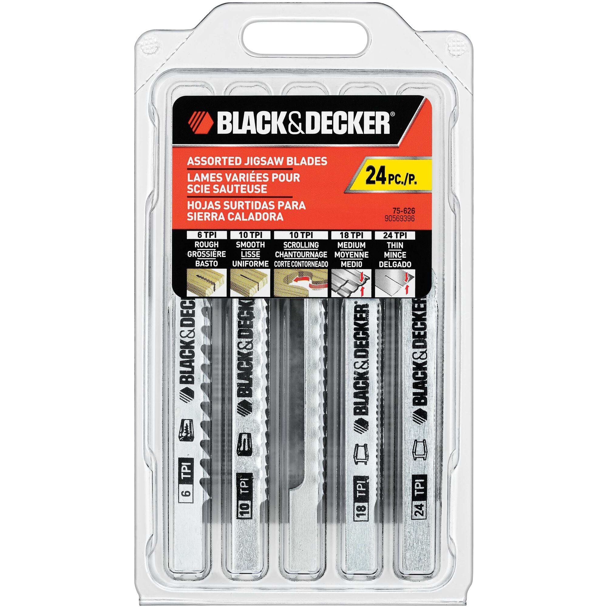black-decker-stichs-gebl-tter-set-24-tlg-holz-metall image 1