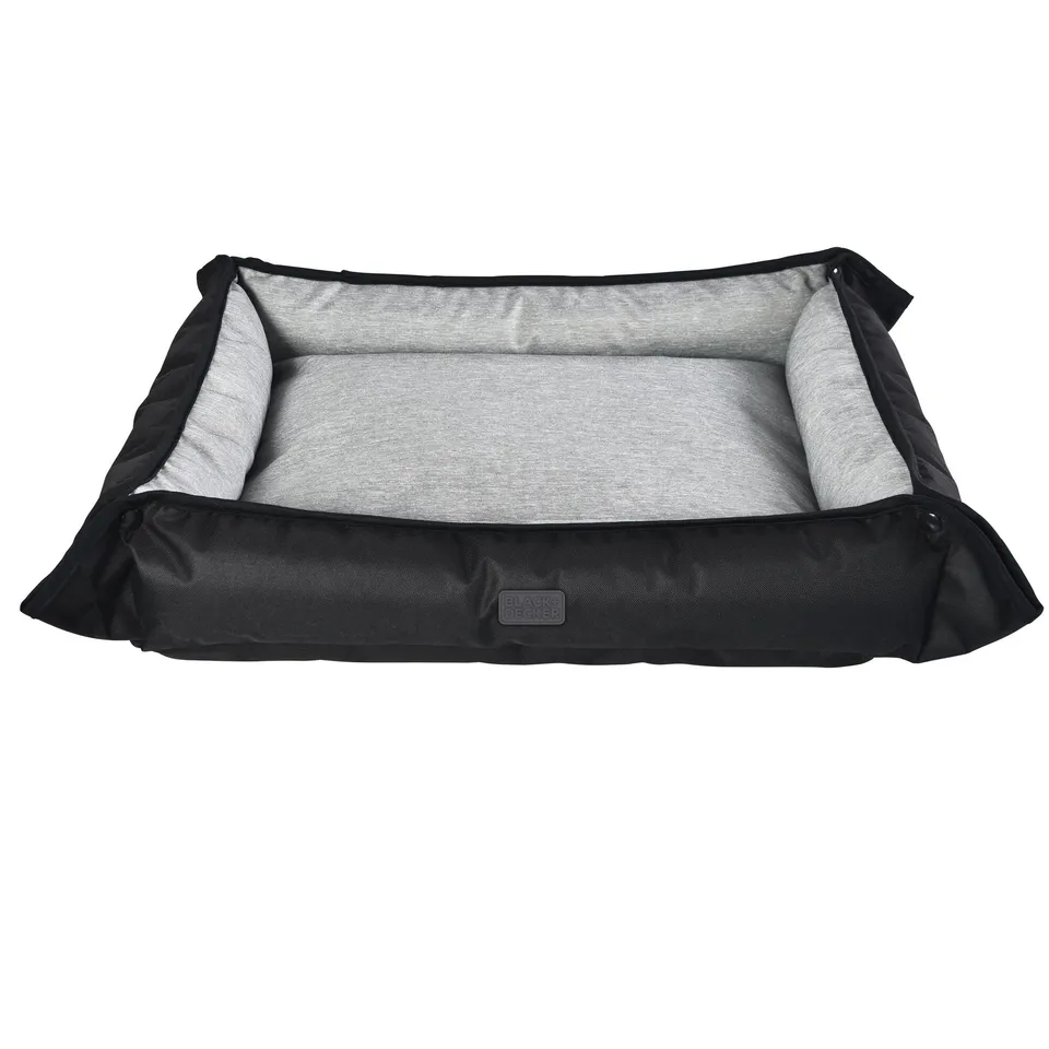 black-decker-hundebett-kleine-hunde-20x16-schwarz image 1