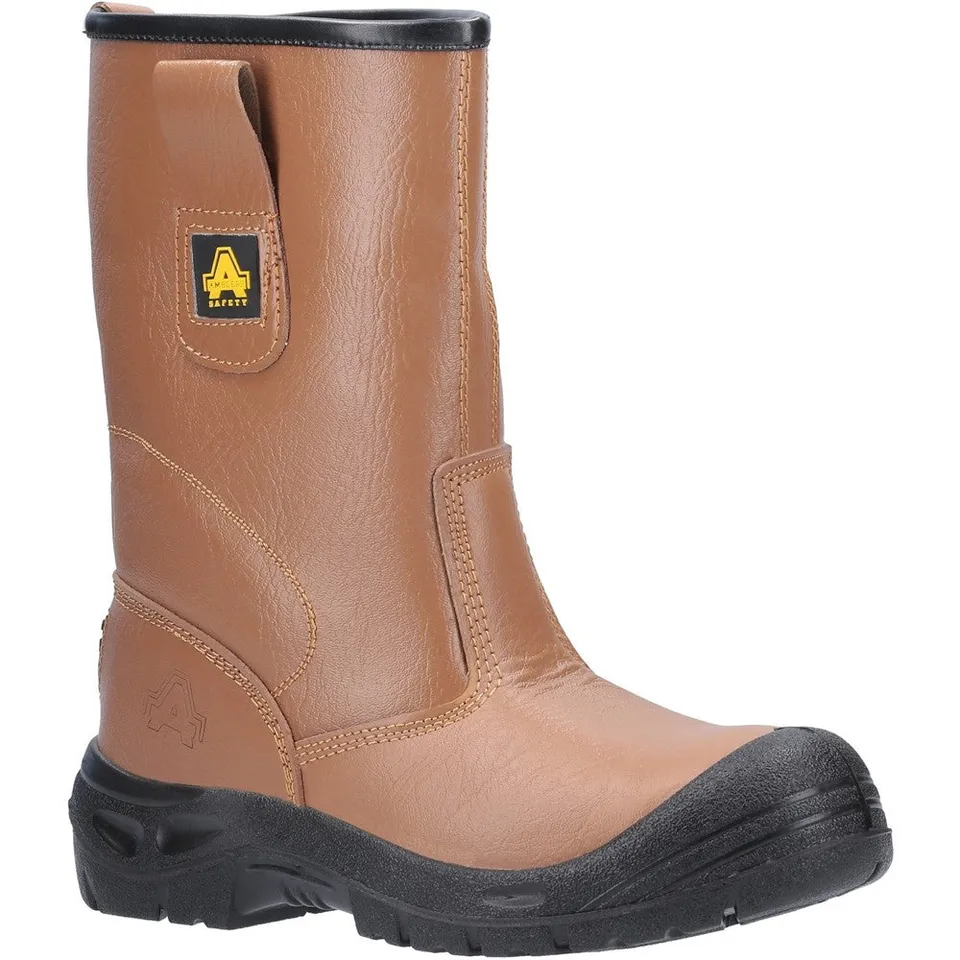 amblers-fs142-rigger-boots-s3-sicherheitsstiefel-tan-wasserabweisend image 1