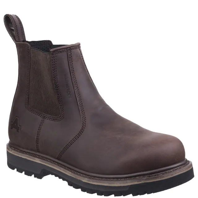 amblers-carlisle-dealer-boots-arbeitsstiefel-braun-leder-wasserdicht image 1