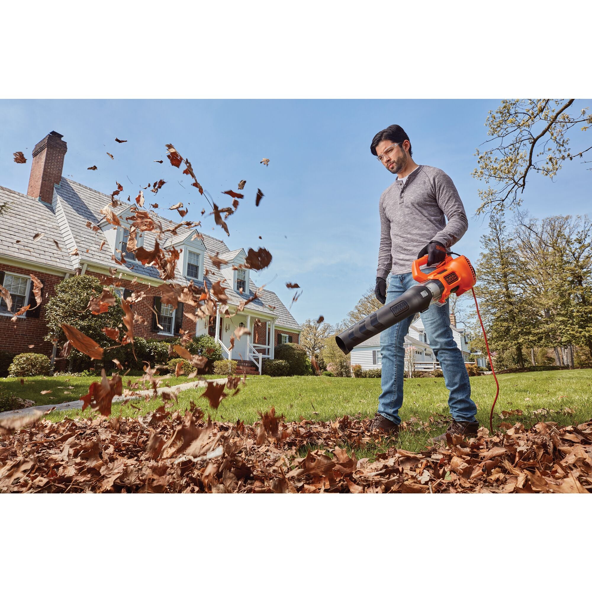 black-decker-outdoor-9-amp-axial-laubbl-ser-elektro-450-cfm image 2
