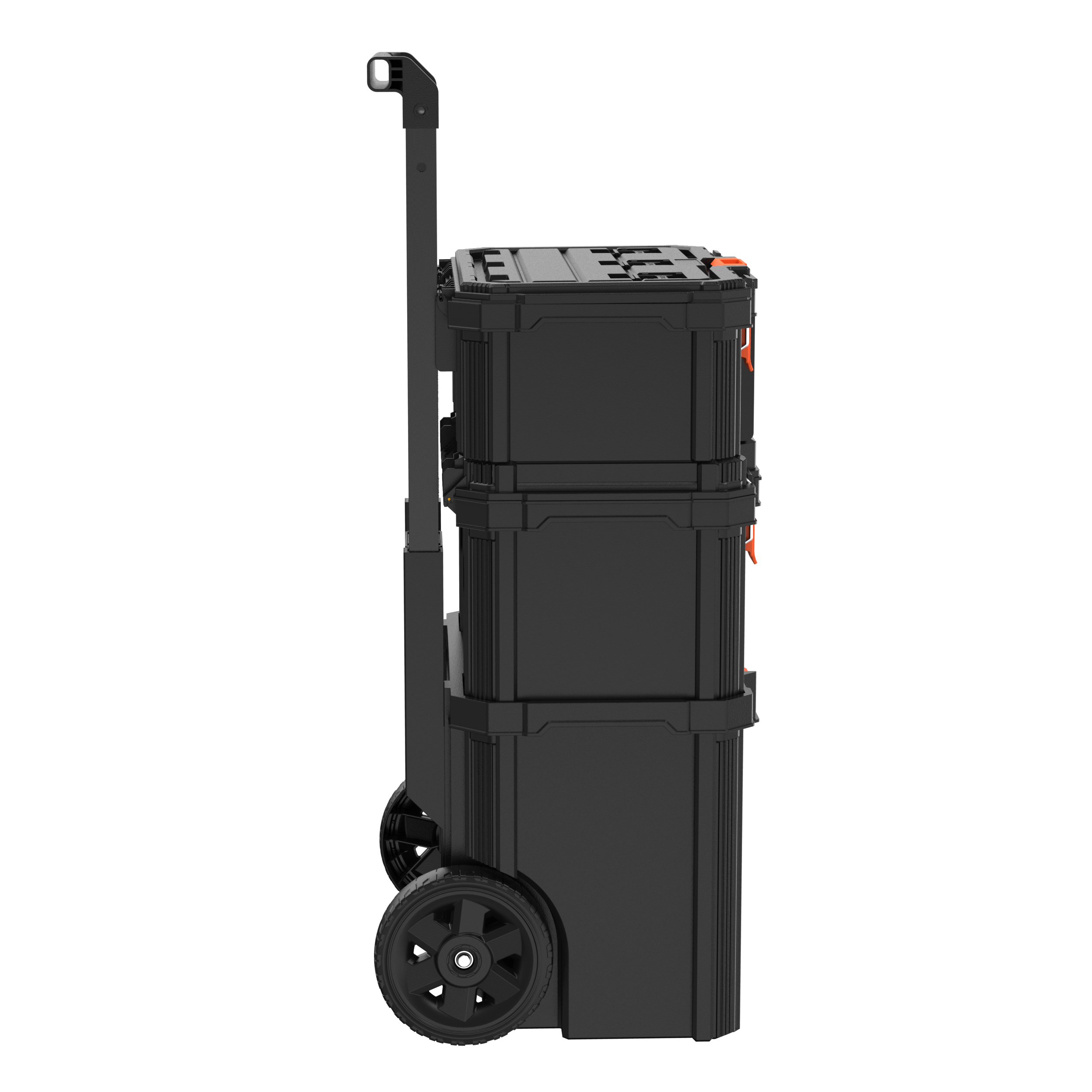 black-decker-stackable-storage-werkzeugbox-3-teilig-rollbar image 4