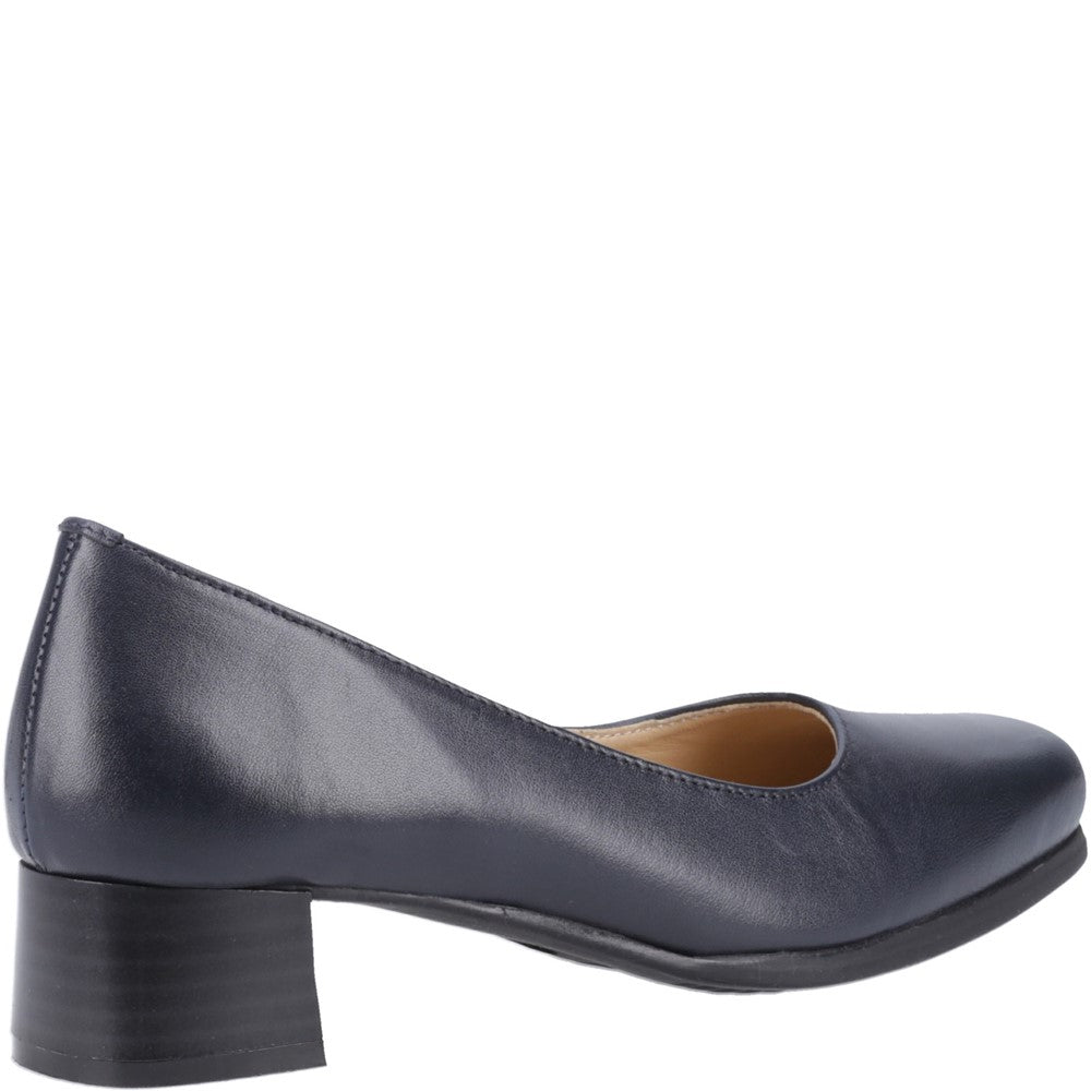 amblers-safety-walford-damen-pumps-navy-leder-40mm image 2