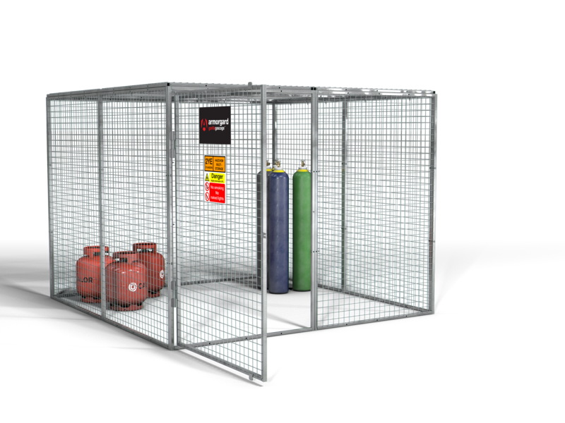 armorgard-gorilla-gas-cage-ggc12-gask-fig-gasflaschen-verzinkt image 1