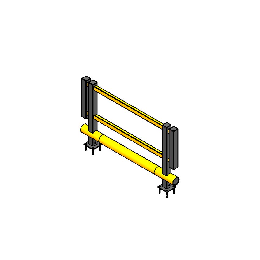 brandsafe-spacesaver-single-bumper-fu-g-ngerbarriere-1170-mm image 3