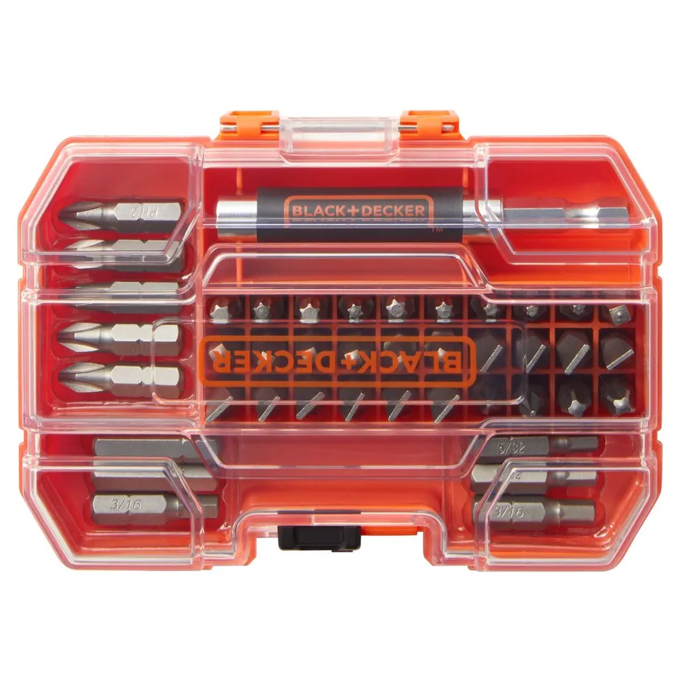 black-decker-hand-tools-bitset-42-teilig-mit-magnetf-hrung image 1
