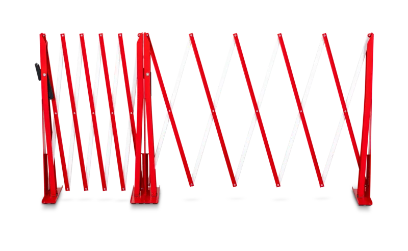 armorgard-barricade-bar1-absperrgitter-faltbar-stahl image 1