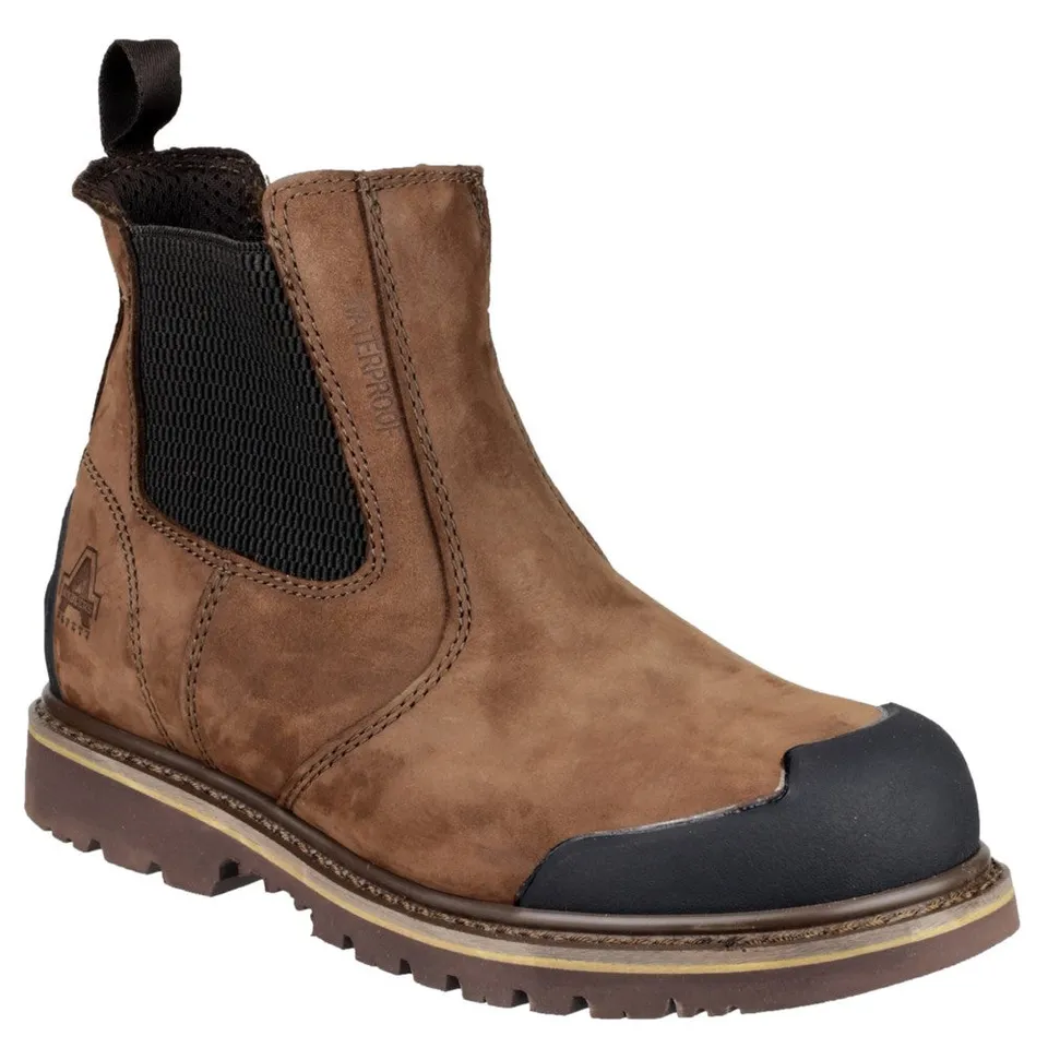 amblers-safety-fs225-chelsea-s3-sra-sicherheitsstiefel-braun image 1