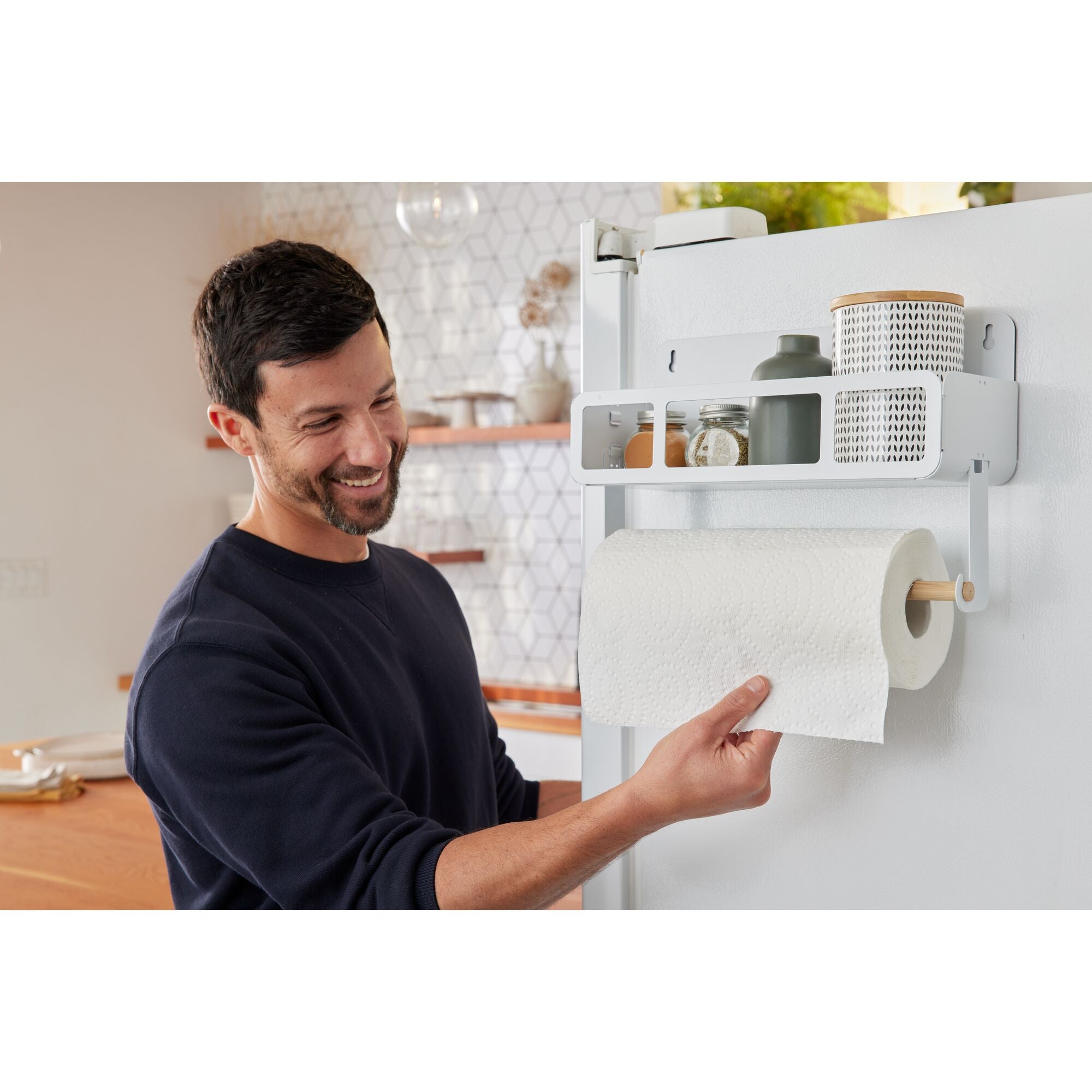 black-decker-storage-wandregal-mit-halterung-wei-beige image 2
