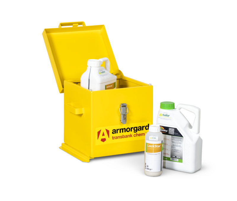 armorgard-transbank-chem-trb1c-chemikalienbox-gelb-15-l-wanne image 1