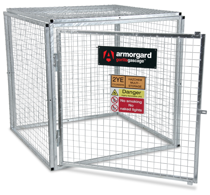 armorgard-gorilla-ggc4-gasflaschenk-fig-verzinkt-modular image 2