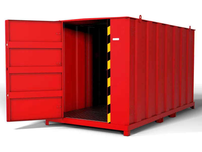 armorgard-flamstor-fs4-0-gefahrstoffschrank-800l-auffangwanne image 1