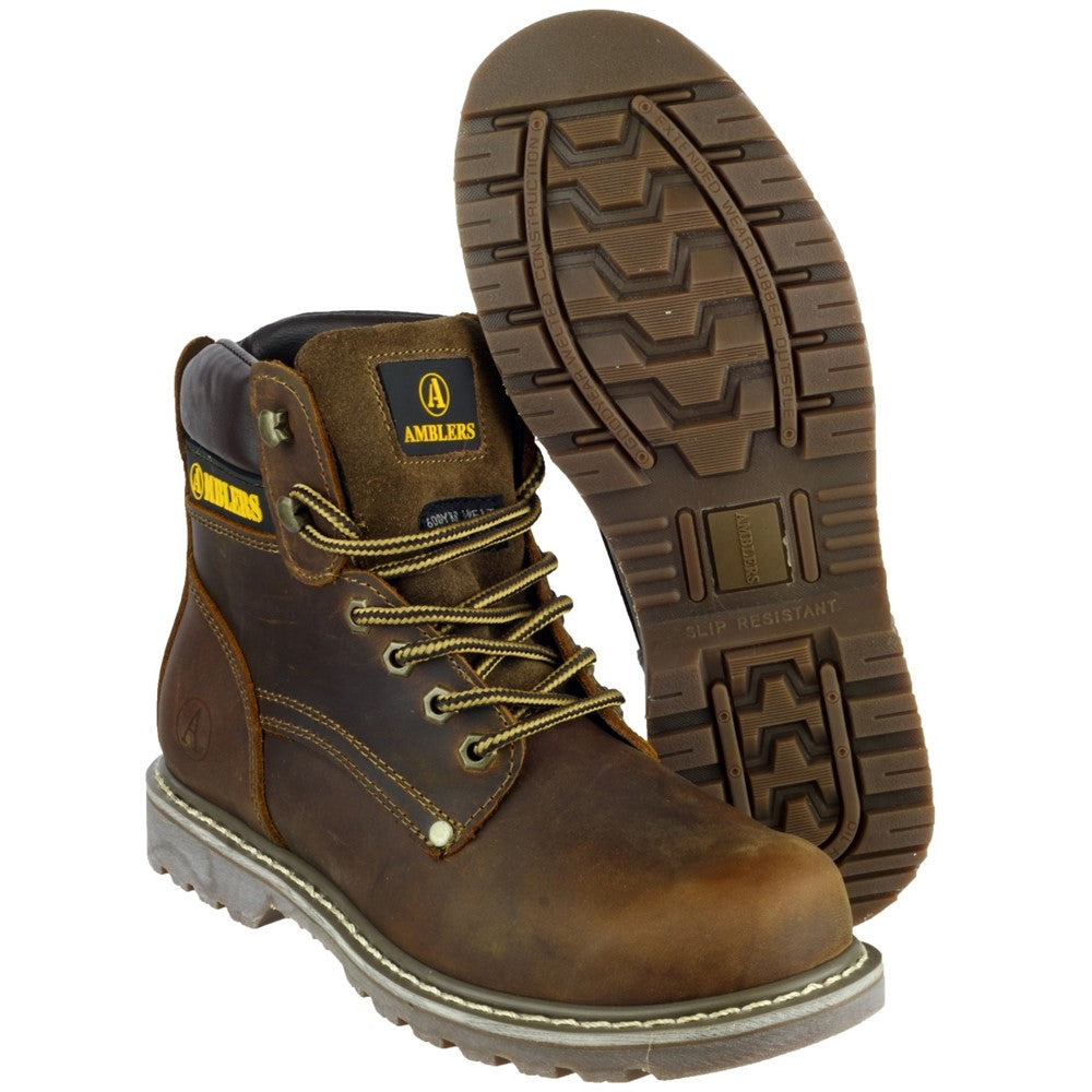 amblers-dorking-occupational-berufsstiefel-braun-leder image 3