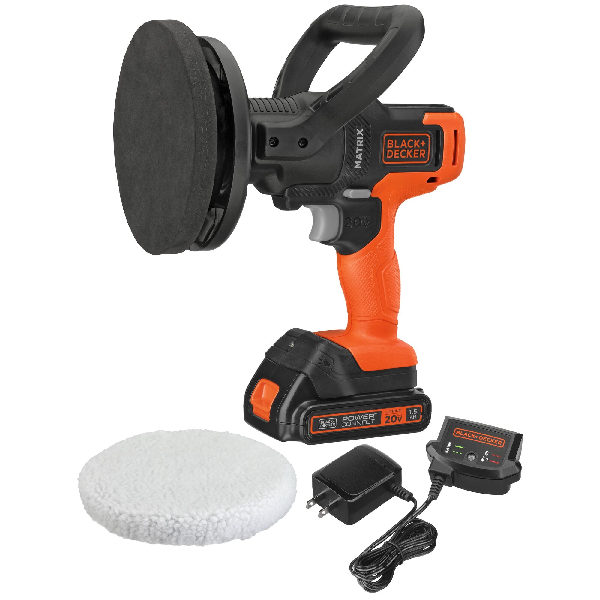 black-decker-matrix-20v-max-polierer-set-mit-akku image 1