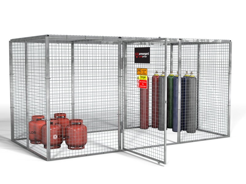 armorgard-gorilla-gas-cage-ggc17-gask-fig-gasflaschen-verzinkt image 1