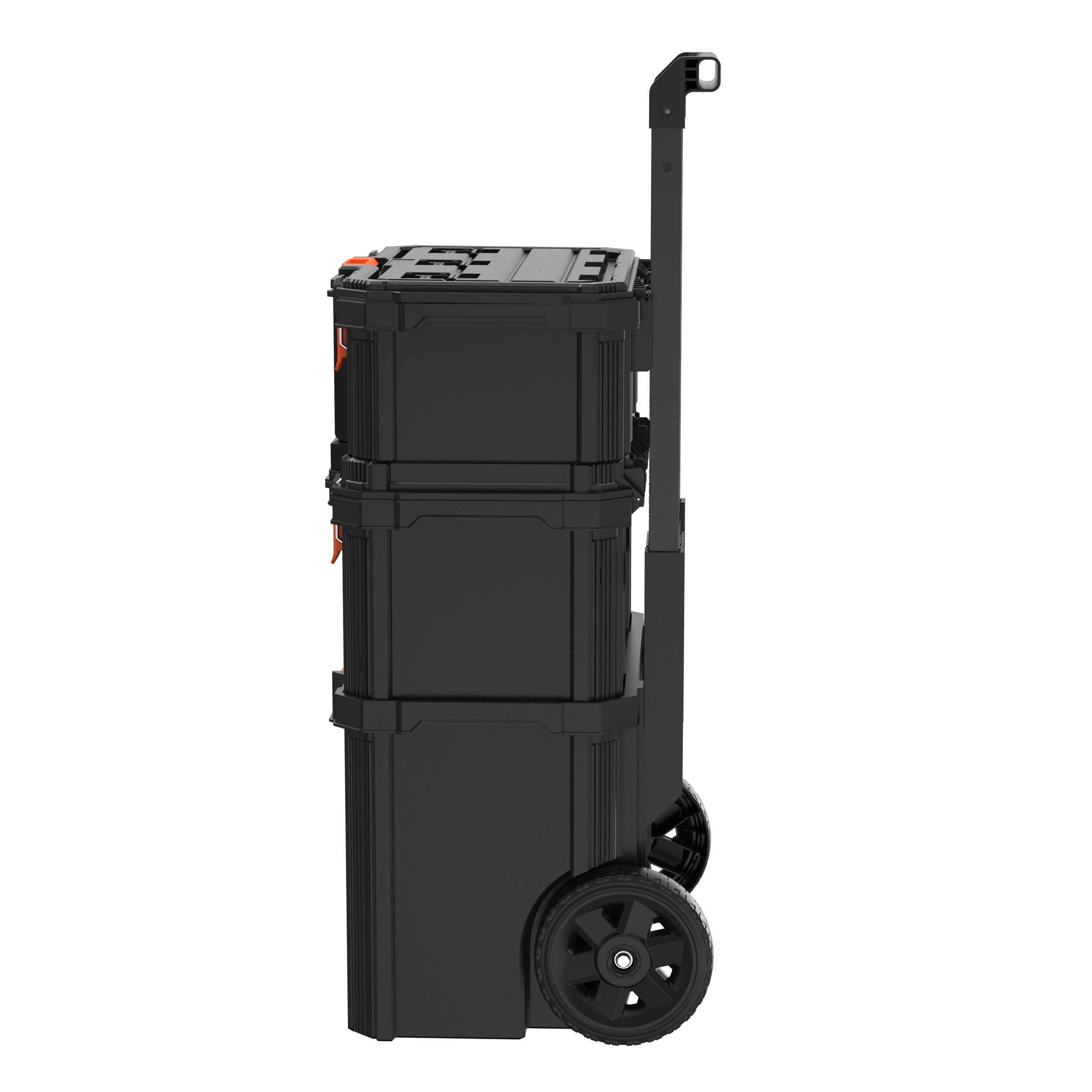 black-decker-stackable-storage-werkzeugbox-3-teilig-rollbar image 5