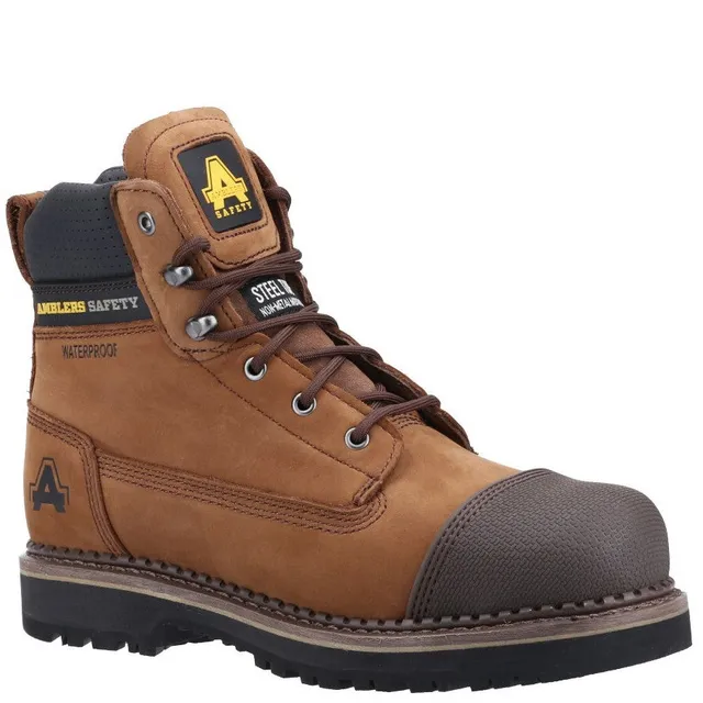 amblers-safety-as233-austwick-s3-wasserdichte-sicherheitsstiefel-braun image 1
