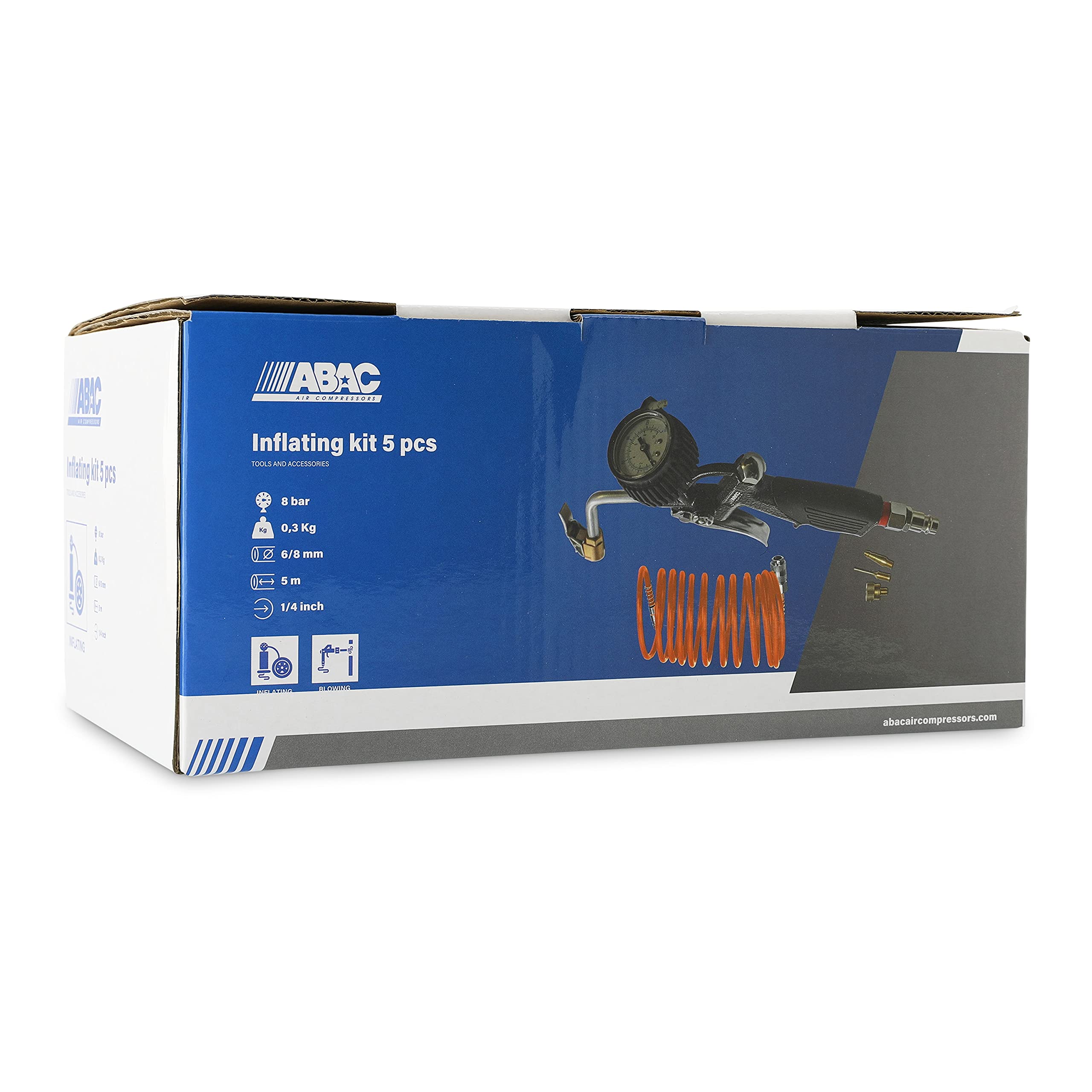 abac-g-812ig-reifenf-ller-set-5-teilig-8-bar-mit-5-m-schlauch image 2