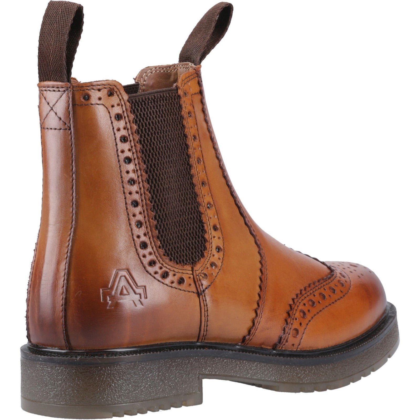 amblers-dallby-dealer-boots-chelsea-boot-tan-leder-o1 image 3