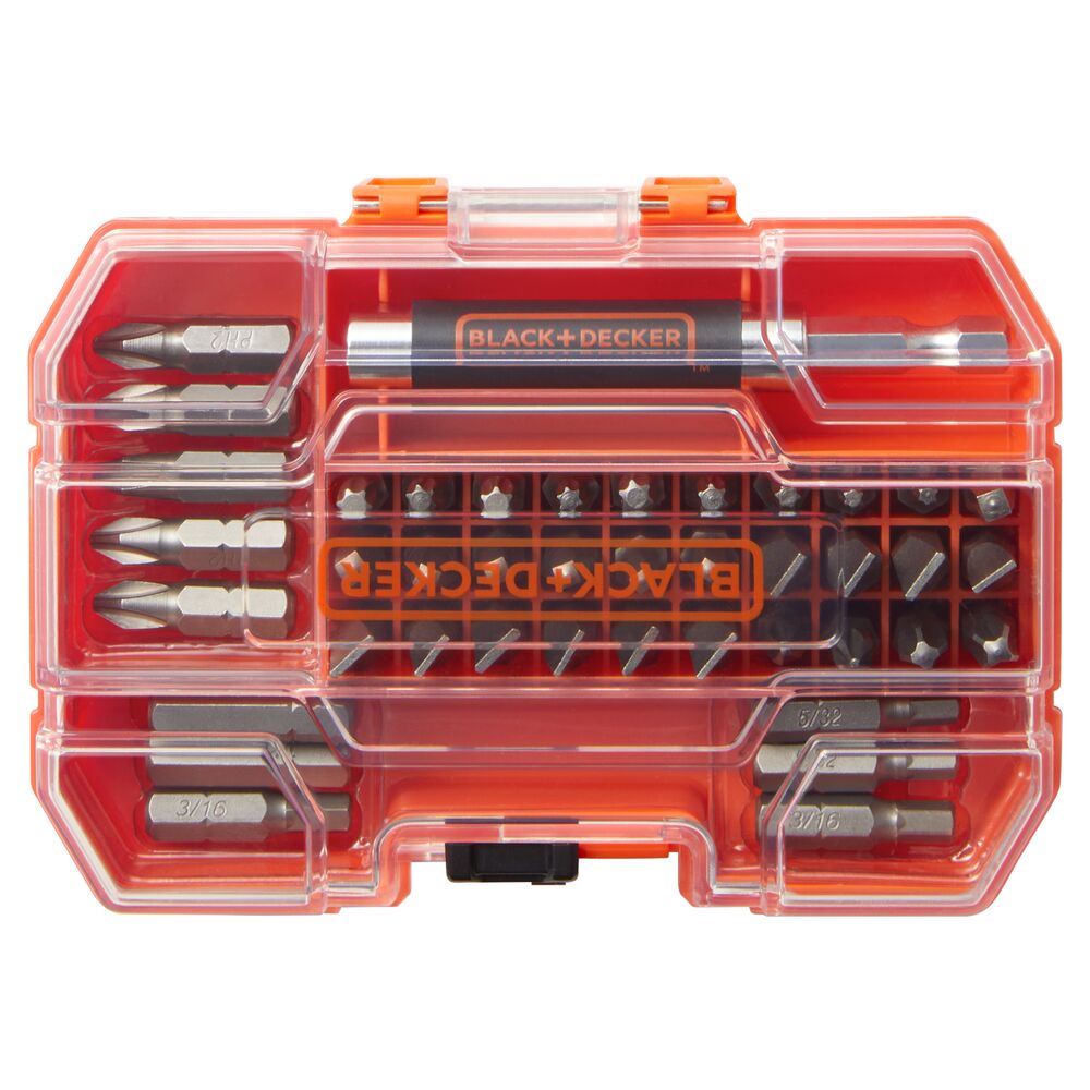 black-decker-hand-tools-bitset-42-teilig-mit-magnetf-hrung image 1