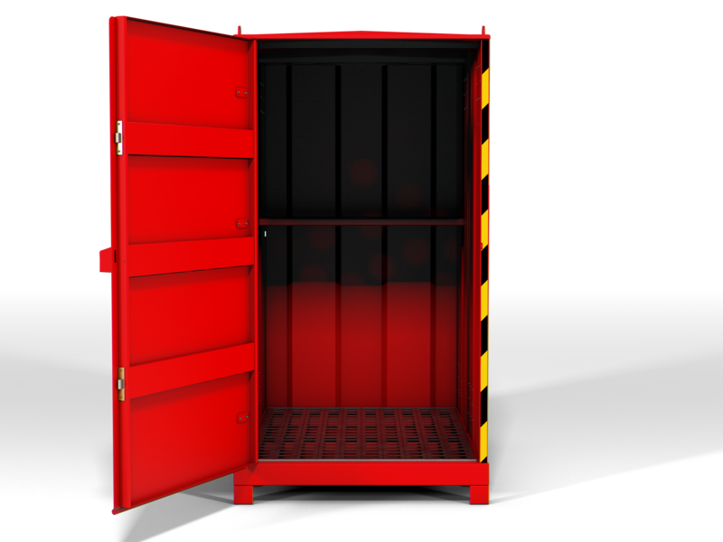 armorgard-flamstor-fs1-8-gefahrstoffschrank-gabelstapler image 2