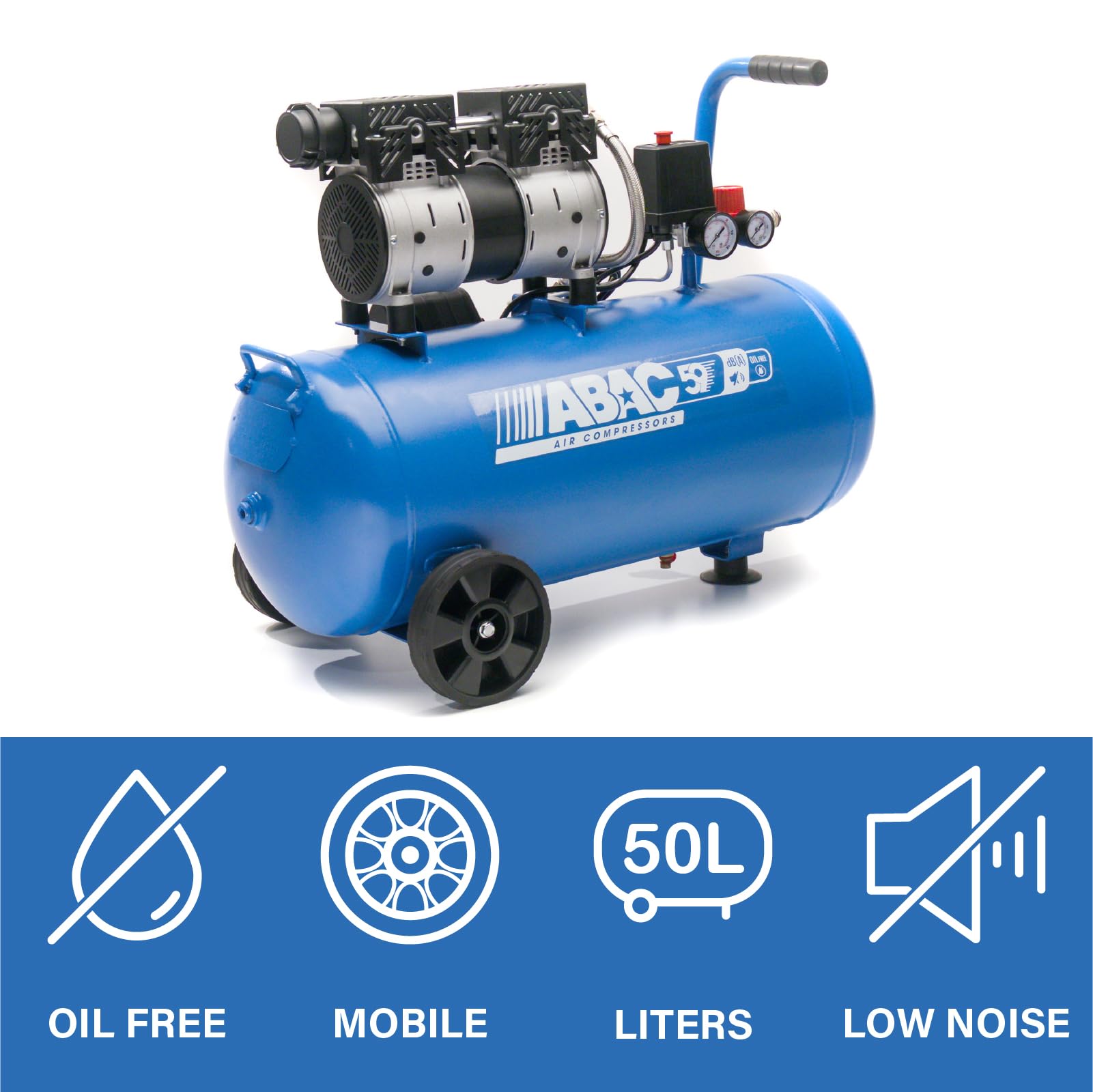 abac-ease-air-50-kompressor-50l-lfrei-59-db image 2