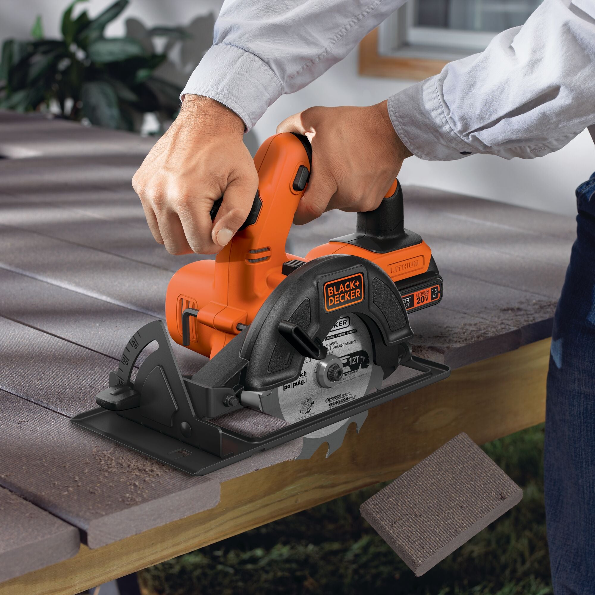 black-decker-20v-powerconnect-handkreiss-ge-140mm-akku-set image 2
