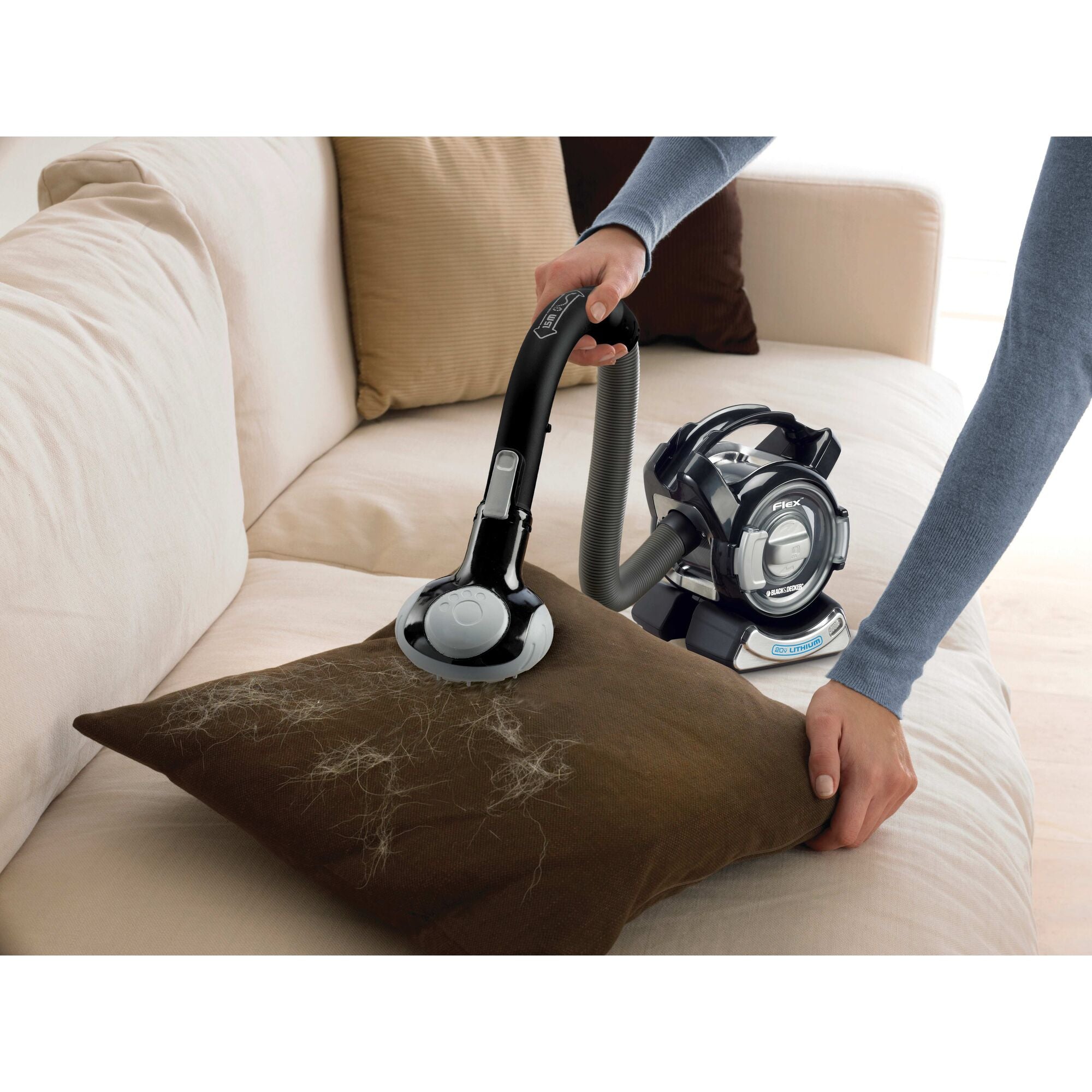 black-decker-dustbuster-flex-staubsauger-20v-tierhaar image 2