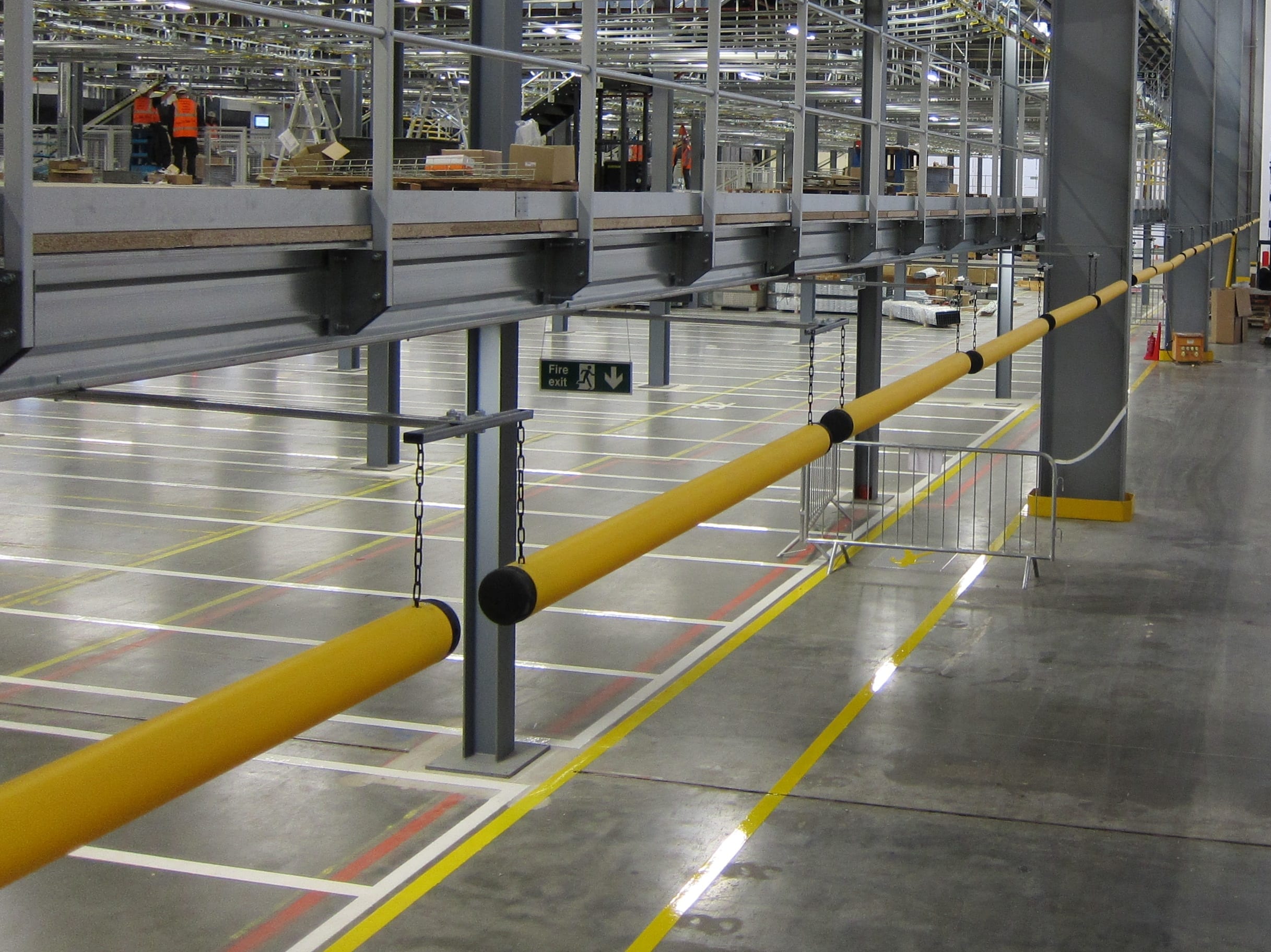 brandsafe-height-restriction-clatter-bar-warnbalken-gelb-hdpe image 2