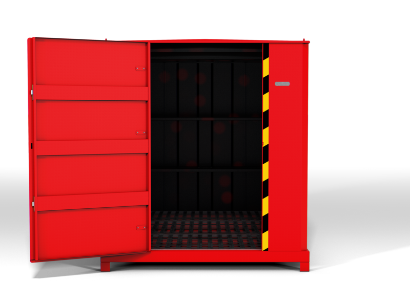 armorgard-flamstor-fs3-0-gefahrstoffcontainer-10ft-feuerfest image 2