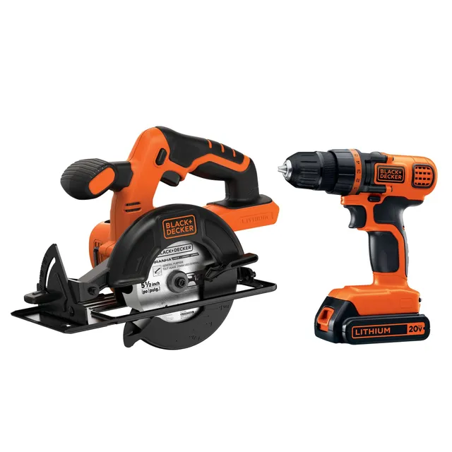 black-decker-20v-max-bohrmaschine-kreiss-ge-set-mit-akku image 1