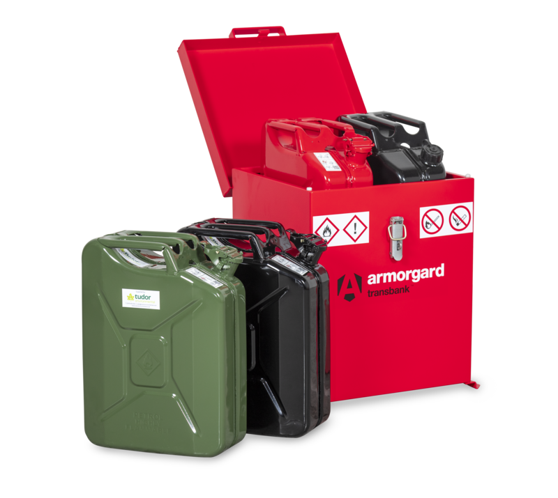 armorgard-transbank-trb2-gefahrstoffbox-35l-rot image 4