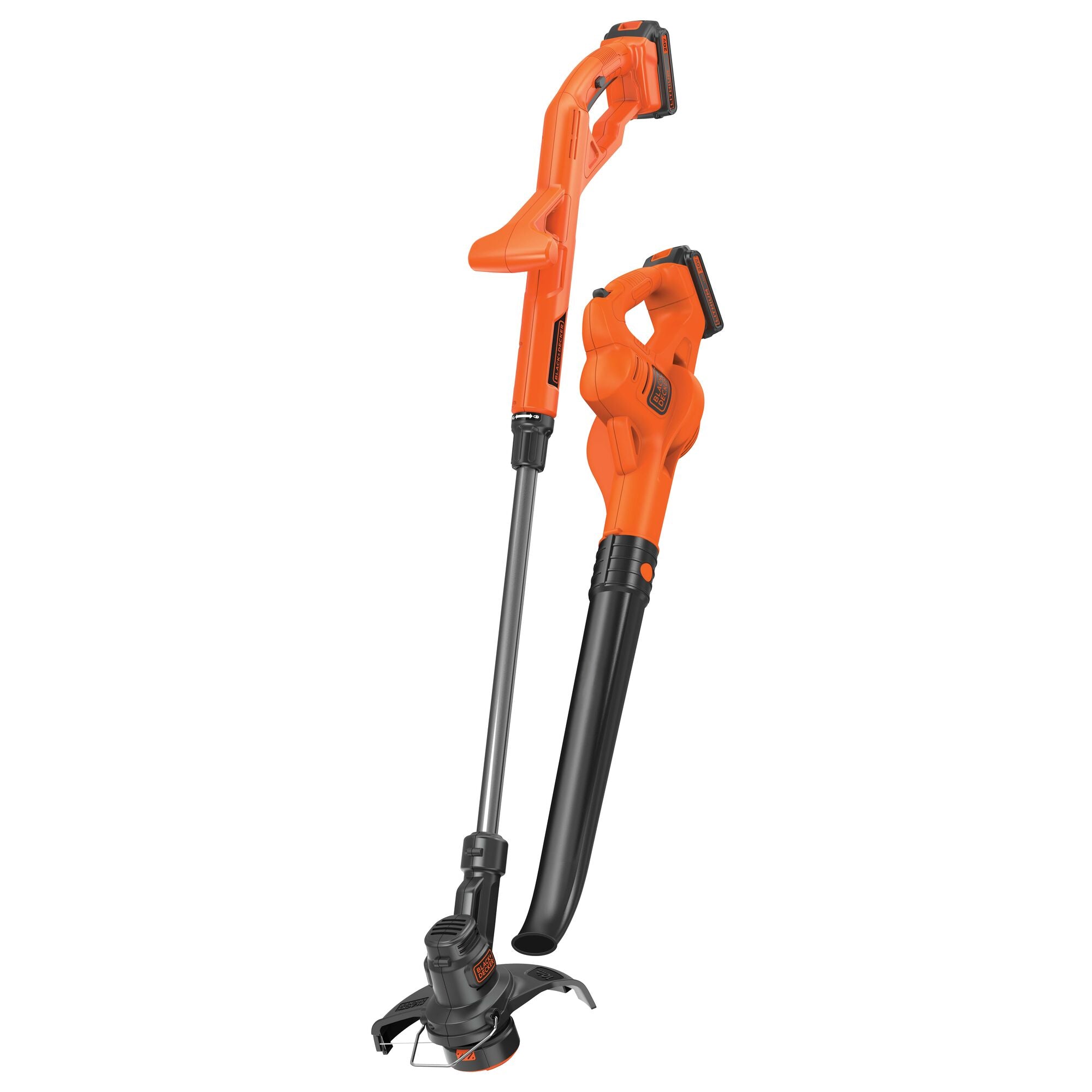 black-decker-20v-max-rasentrimmer-laubbl-ser-set-2-akkus image 1