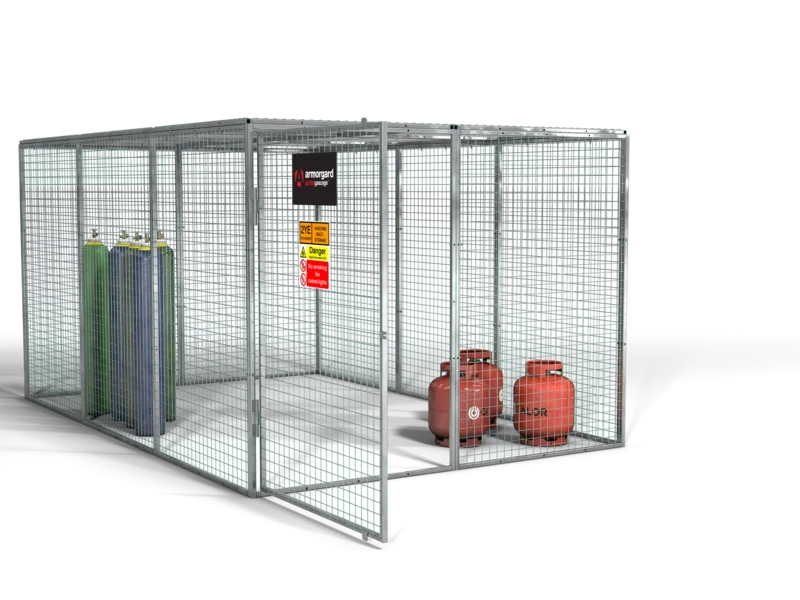 armorgard-gorilla-ggc13-gasflaschenk-fig-verzinkt-abschlie-bar image 1