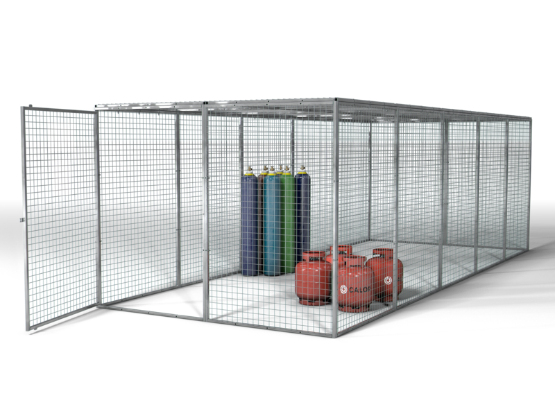 armorgard-gorilla-gas-cage-ggc15-gasflaschenbox-verzinkt image 2