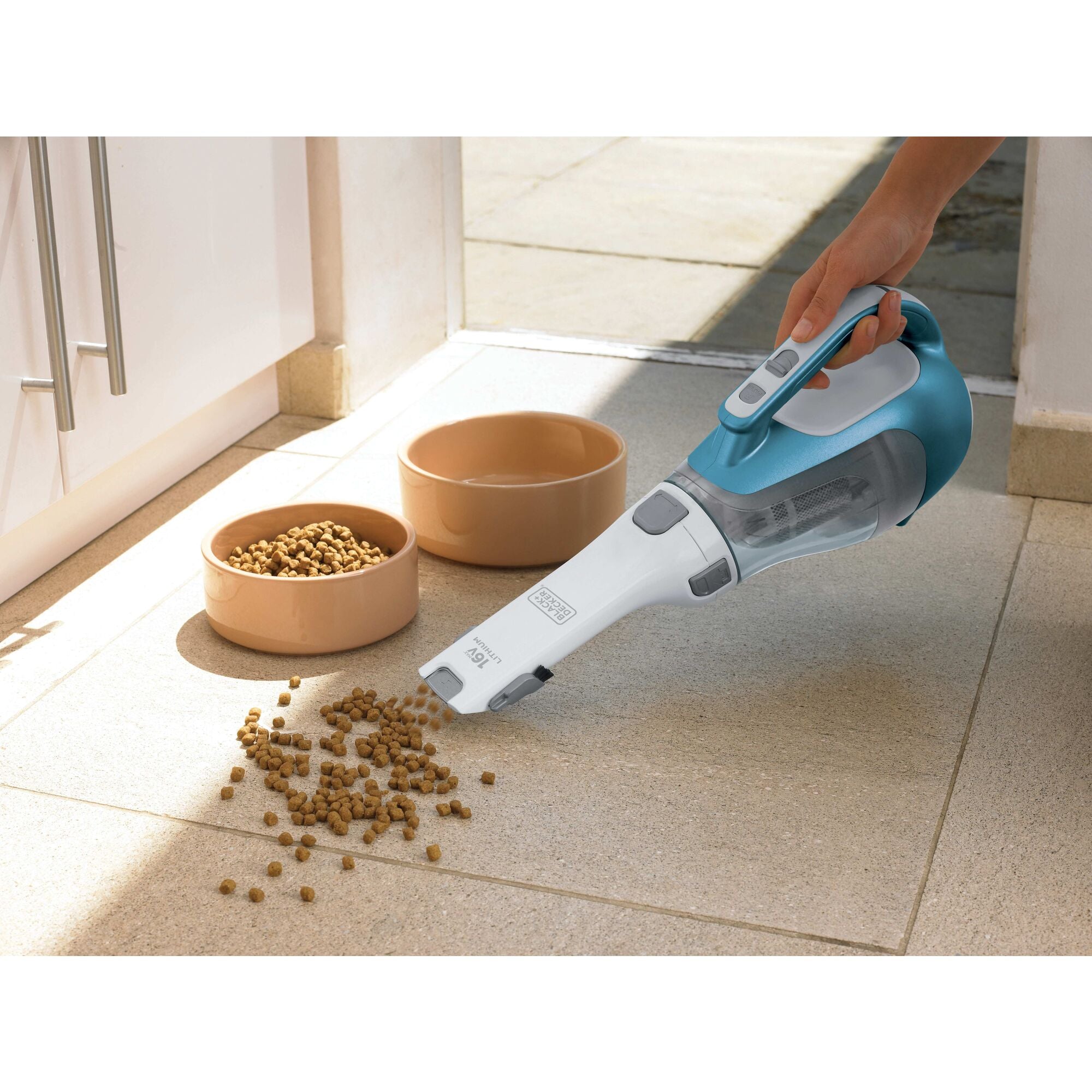 black-decker-dustbuster-advancedclean-handstaubsauger-wei-akku image 2