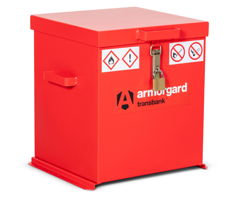armorgard-transbank-trb2-gefahrstoffbox-35l-rot image 3