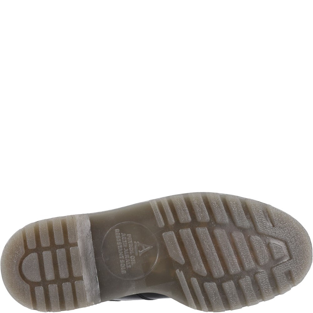 amblers-safety-colchester-dealer-boots-schwarz-leder-schlupf image 4