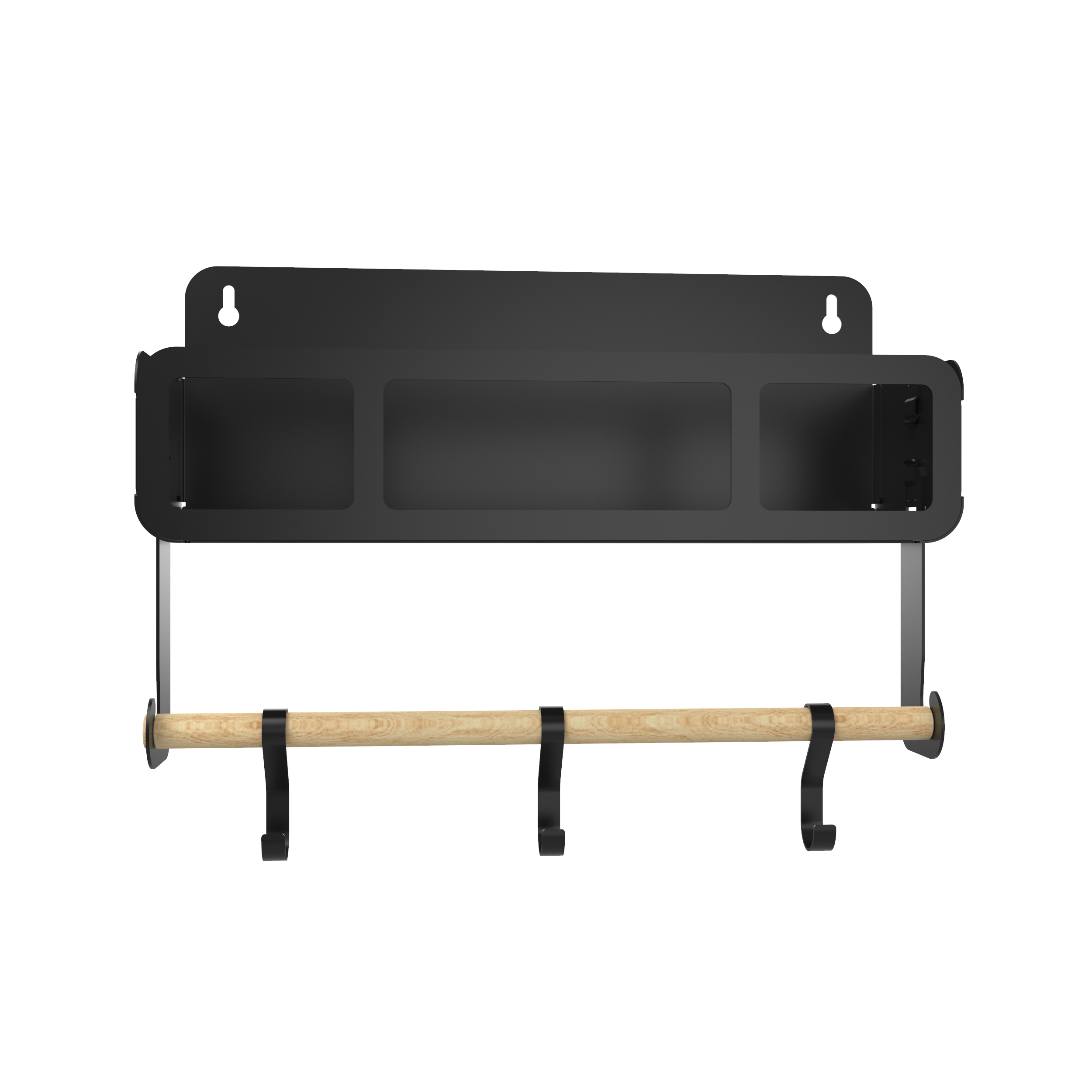 black-decker-storage-h-ngeregal-magnetisch-schwarz-mit-halter image 5