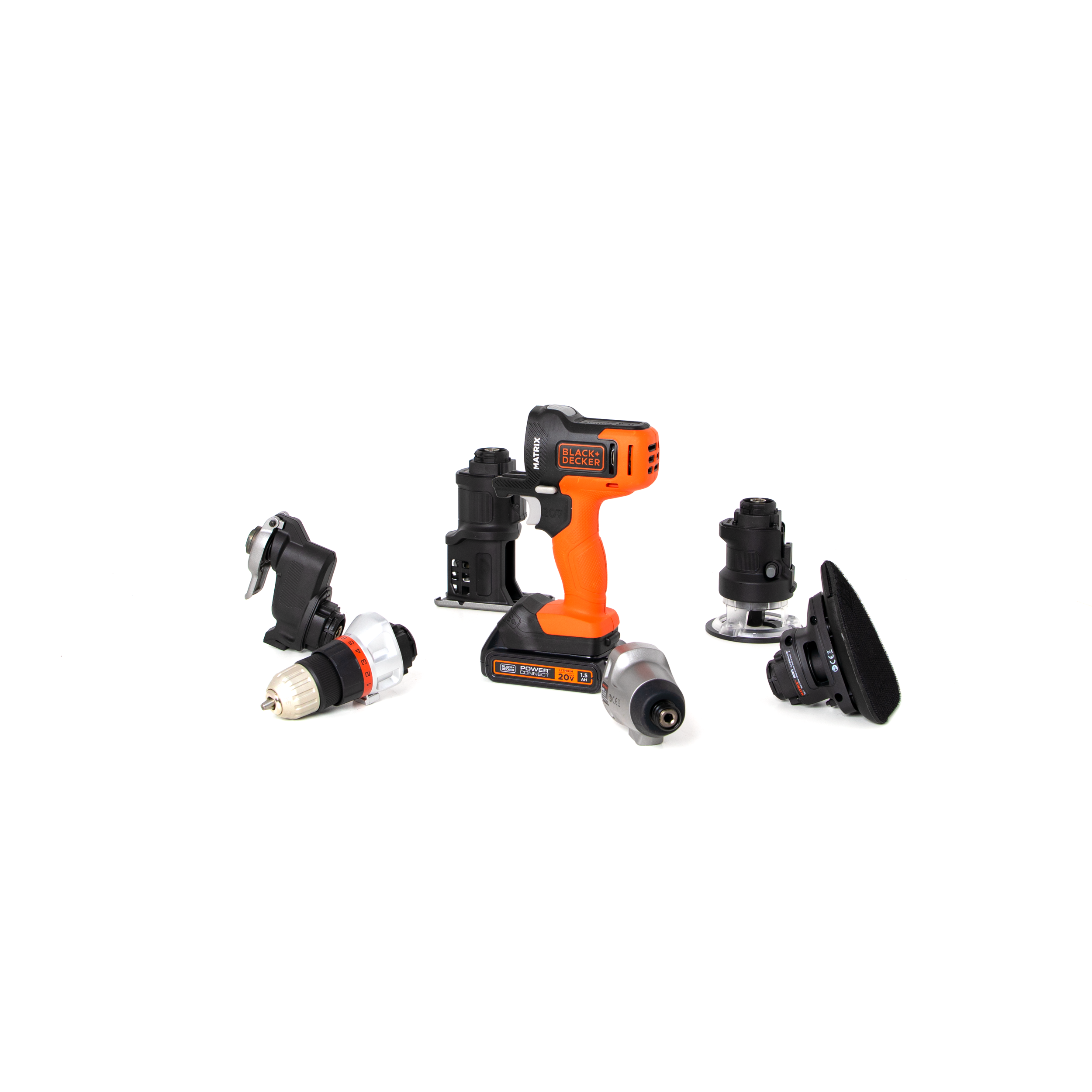 black-decker-matrix-20v-max-bohrmaschine-6-tlg-kombi-set-mit-akku image 5