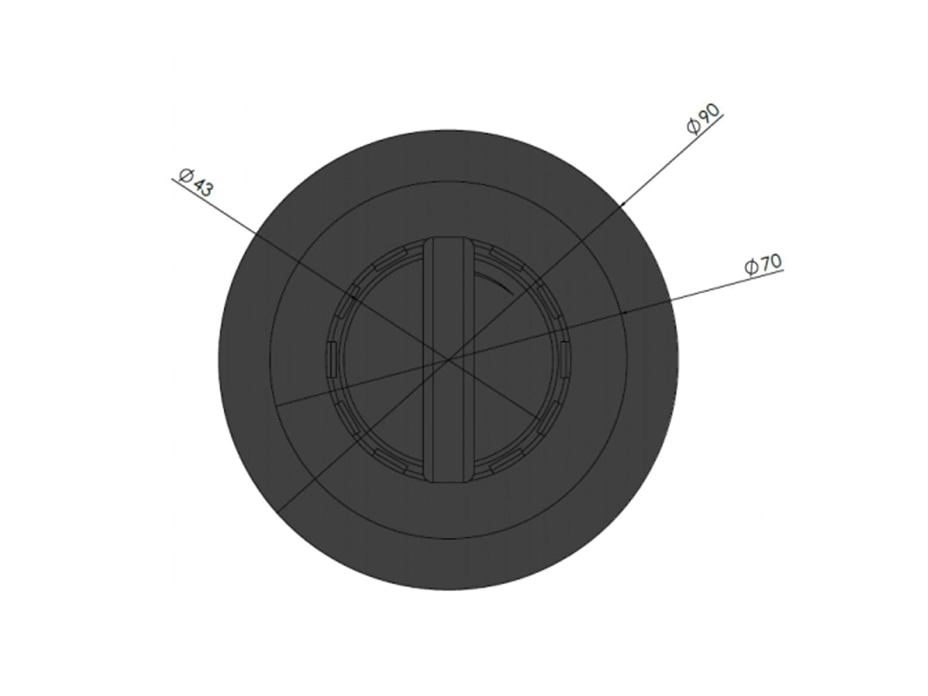 brandsafe-flexible-delineator-top-caps-pollerdeckel-schwarz image 3