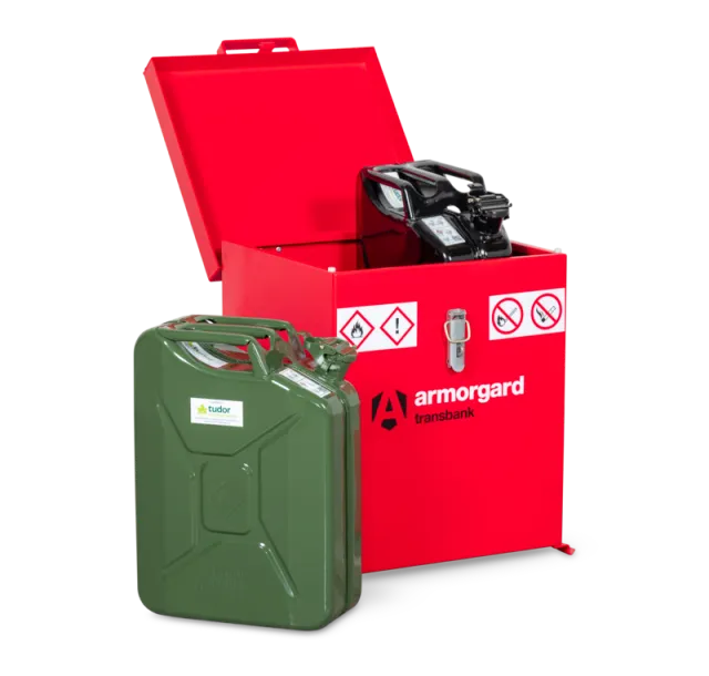 armorgard-transbank-trb2-gefahrstoffbox-35l-rot image 1