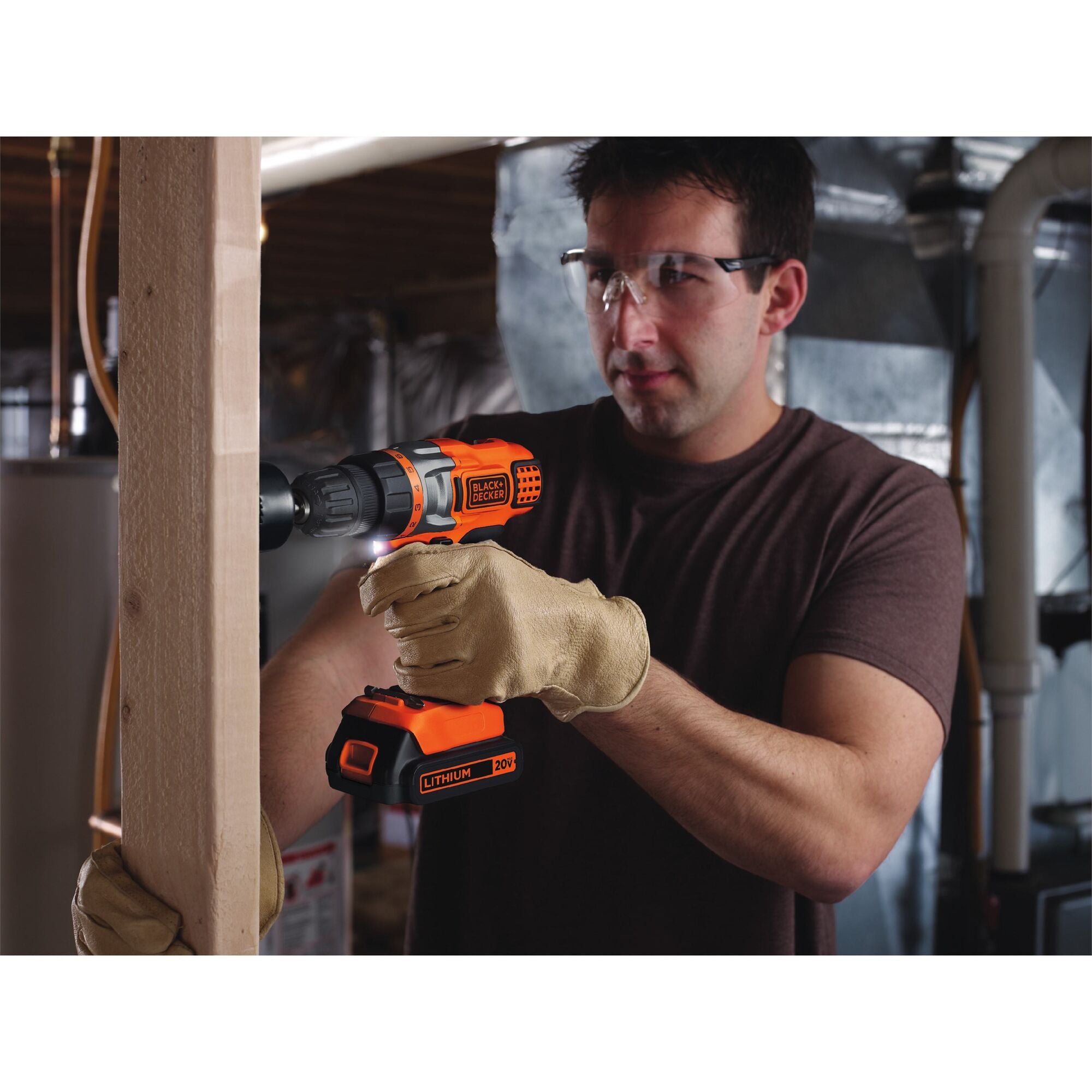 black-decker-20v-max-bohrschrauber-set-mit-kreiss-ge-akku image 2
