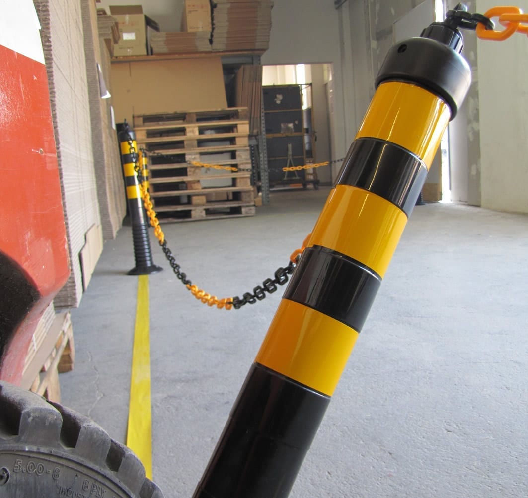 brandsafe-flexible-delineator-chains-absperrkette-25-m image 1